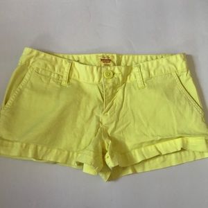 {Mossimo} Target bright yellow shorts